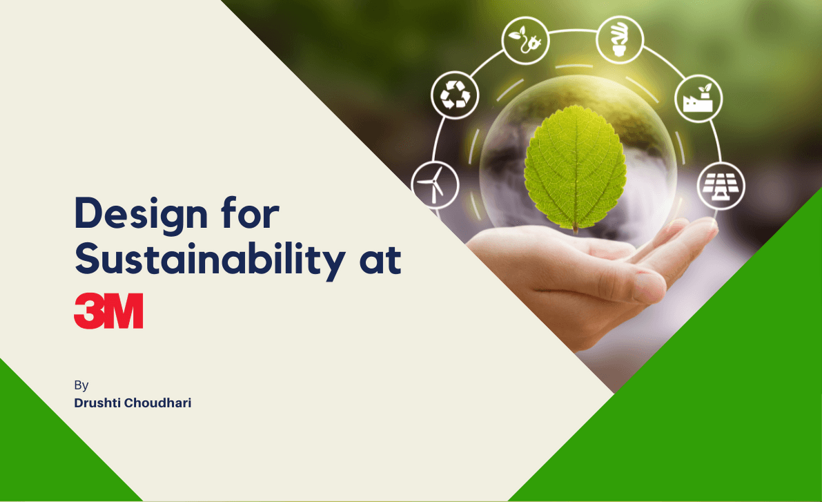 Design for Sustainability at 3M cover